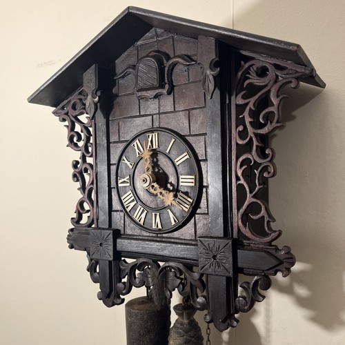Antique black forest - black, railroad