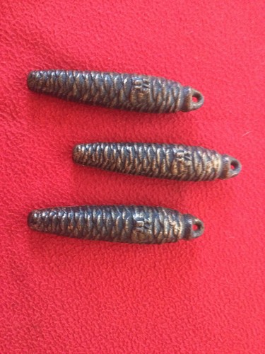 Vintage cuckoo clock weights