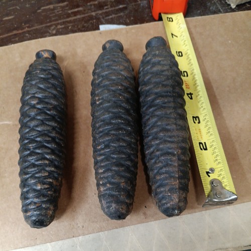 Three cast iron - cuckoo, clock