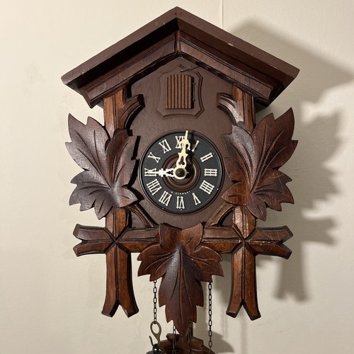 Vintage black forest cuckoo - black,