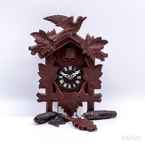 Vintage wooden cuckoo - vintage,