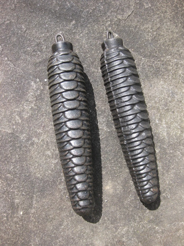 Pair vintage cast metal - pair,