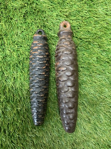 Vintage cuckoo clock weights - cuckoo,