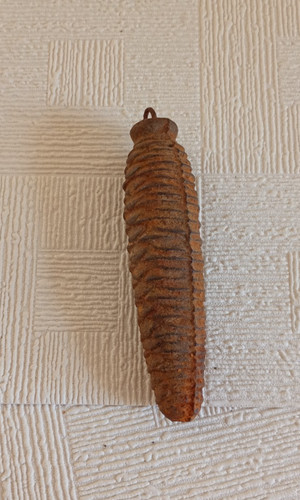 Vintage cuckoo clock weight - cuckoo,