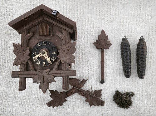 Antique vintage cuckoo clock - antique,