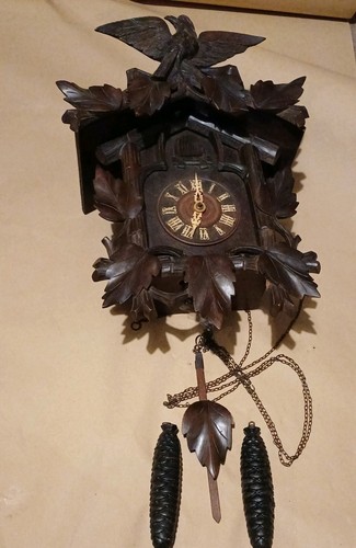 Cuckoo clock with - clock, roman
