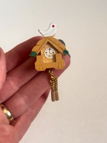 Miniature painted wooden - 1:12,