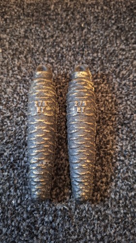 Pair vintage cast iron - vintage,