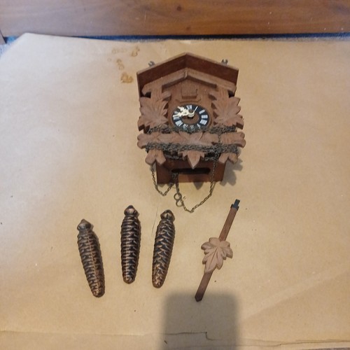 Cuckoo clock for spares - cuckoo,