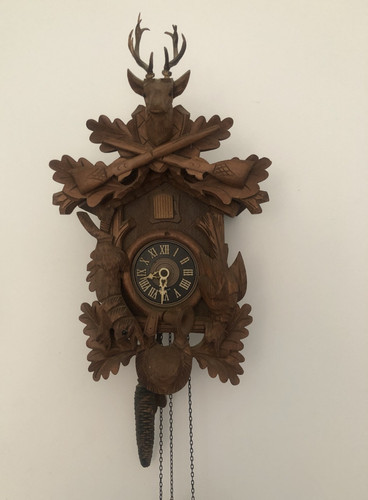 Vintage german cuckoo - cuckoo, clock