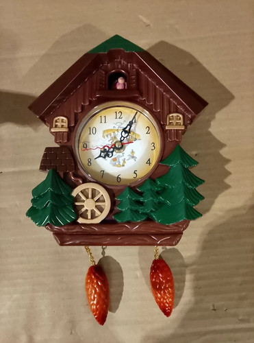 Vintage wooden cuckoo - vintage, wall