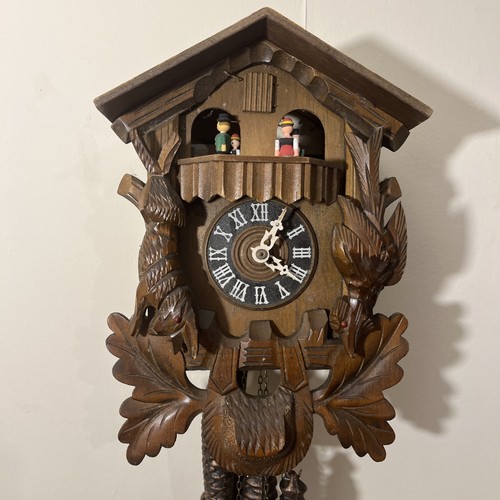 Vintage black forest cuckoo - black,