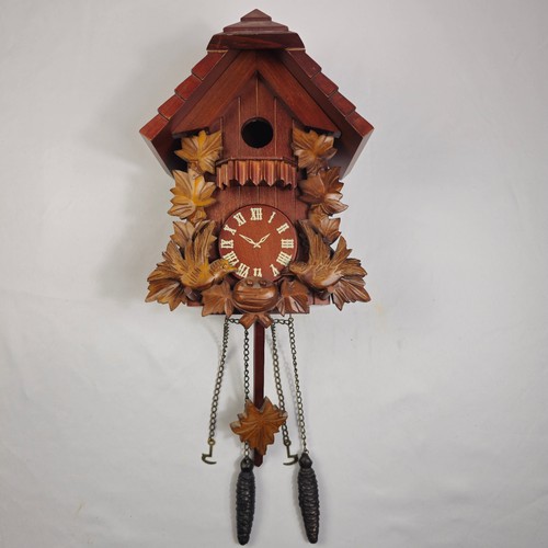 Wooden cuckoo clock chalet - wooden,