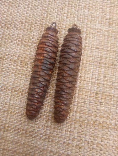 Vintage cuckoo clock pine cone - cuckoo,