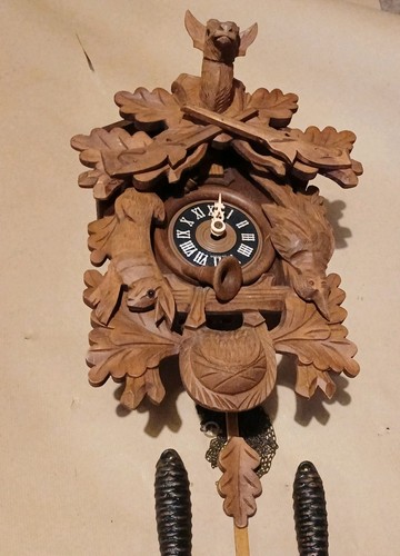 Cuckoo clock with roman - clock,